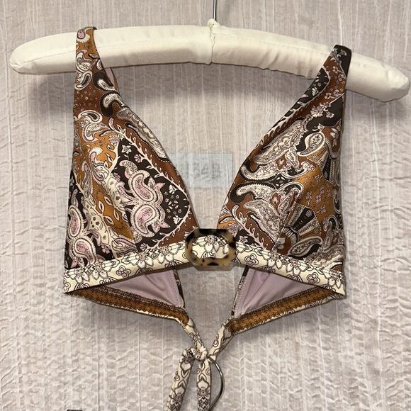 Anthropologie XS Alana Gunn Campbell High Waisted Bikini Swim Set - Picture 5 of 16